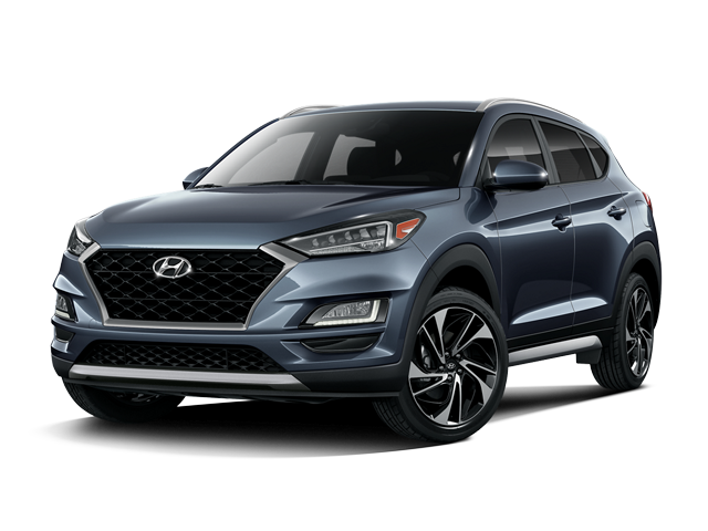 Photo view of 2021 Hyundai Tucson in Red