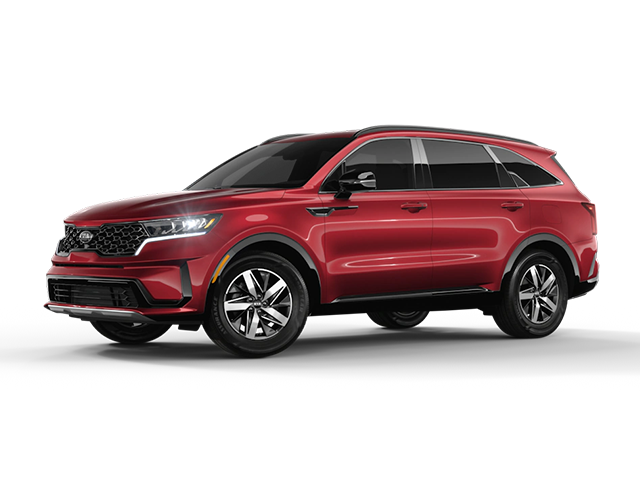Photo view of 2021 Kia Sorento in Red