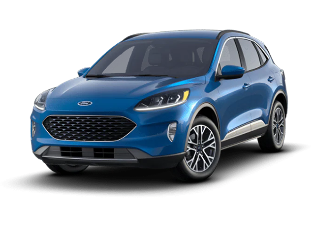 Photo view of 2022 Ford Escape in Blue