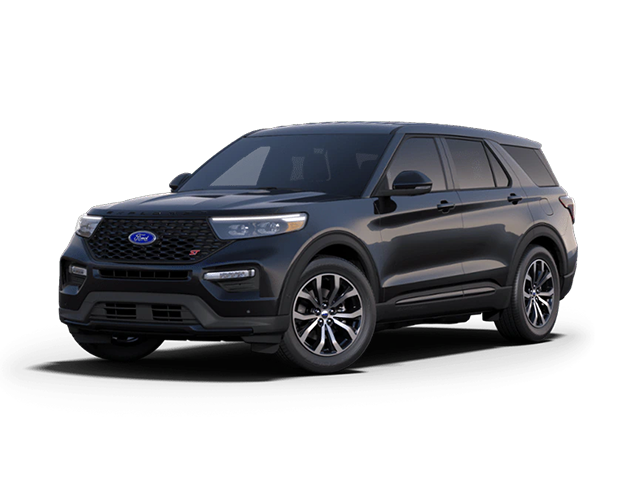 Photo view of 2022 Ford Explorer in Black