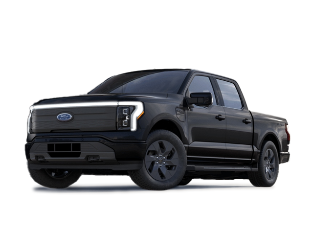 Photo view of 2022 Ford F-150 Lightning in Black
