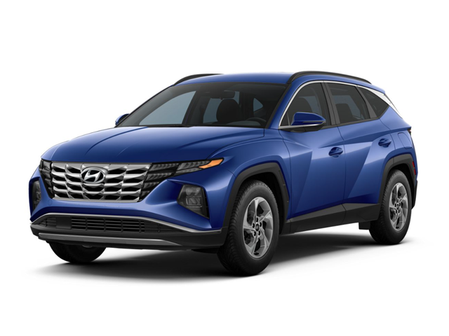 Photo view of 2022 Hyundai Tucson in Blue