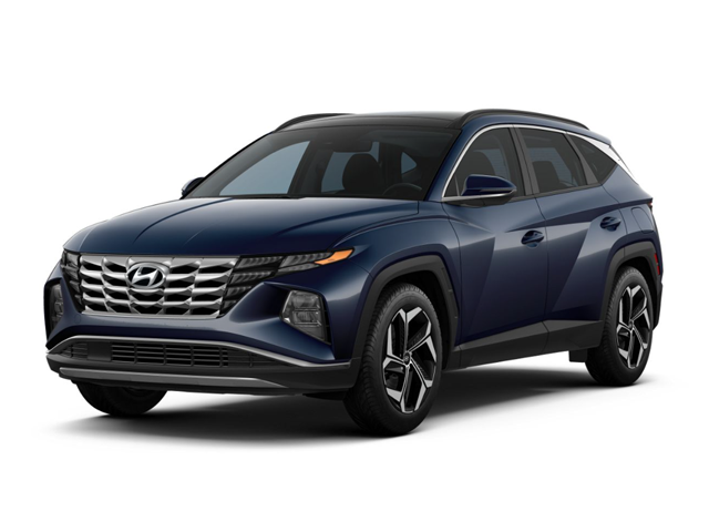 Photo view of 2022 Hyundai Tucson Hybrid in Blue
