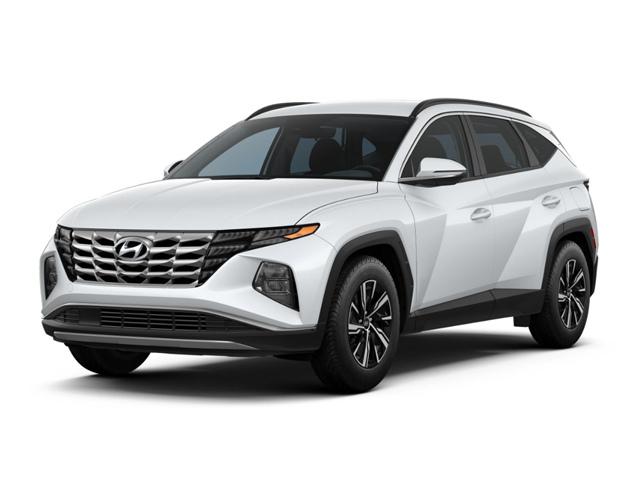 Photo view of 2022 Hyundai Tucson Hybrid in White