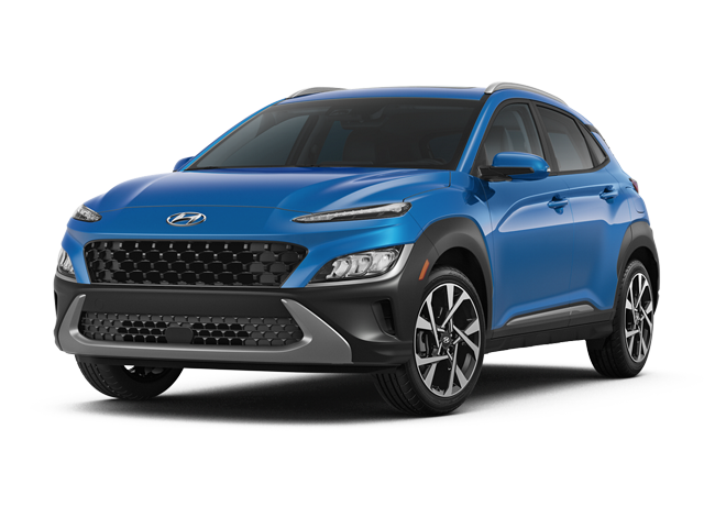 Photo view of 2022 Hyundai Kona in Blue