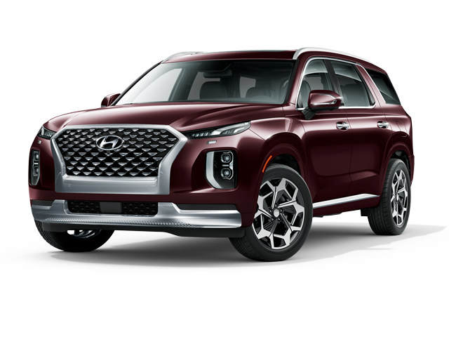 Photo view of 2022 Hyundai Palisade in Red