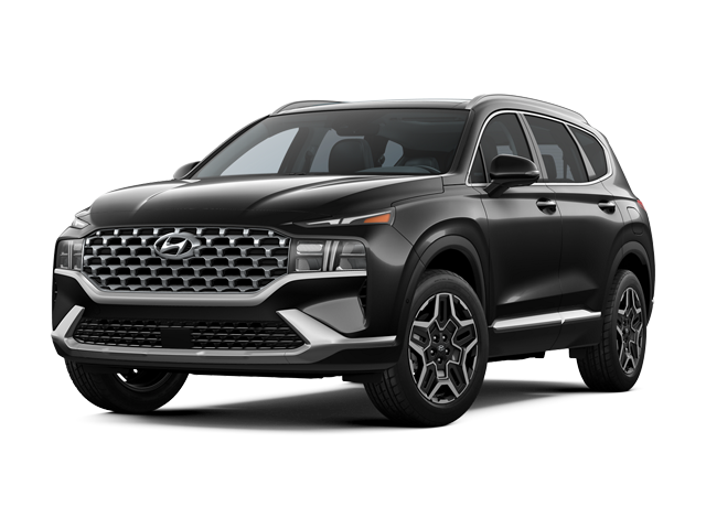 Photo view of 2022 Hyundai Santa Fe Hybrid in Black