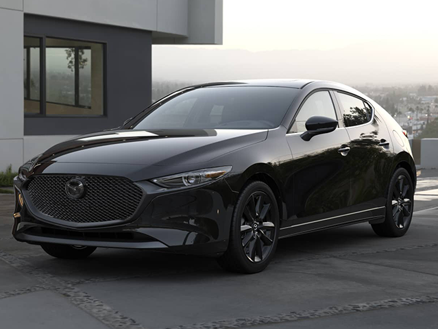 Photo view of 2022 Mazda Mazda3 Hatchback in Black