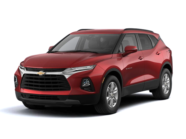 Photo view of 2022 Chevrolet Blazer in Red