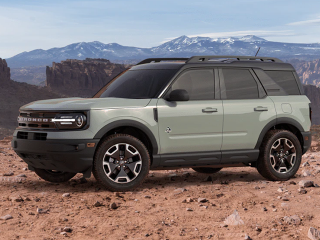 Photo view of 2023 Ford Bronco Sport in Gray