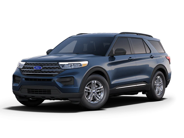 Photo view of 2023 Ford Explorer in Blue