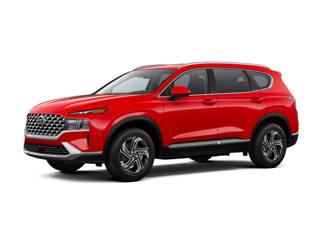 Photo view of 2023 Hyundai Santa Fe in Red