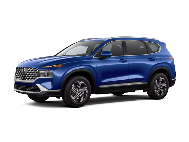 Photo view of 2023 Hyundai Santa Fe in Blue