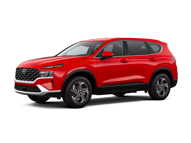 Photo view of 2023 Hyundai Santa Fe in Red