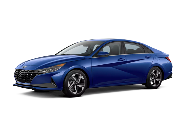 Photo view of 2023 Hyundai Elantra Hybrid in Blue