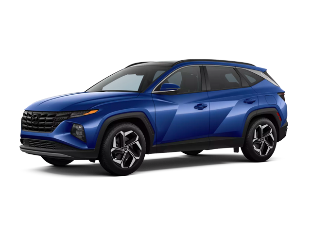 Photo view of 2023 Hyundai Tucson in Blue