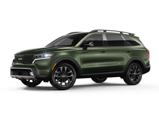Photo view of 2023 Kia Sorento in Green