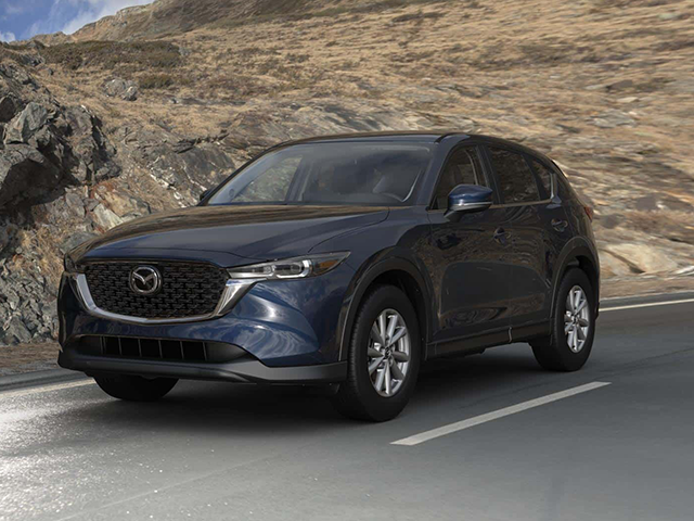 Photo view of 2023 Mazda CX-5 in Blue