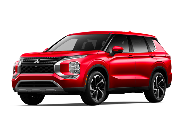 Photo view of 2023 Mitsubishi Outlander in Red