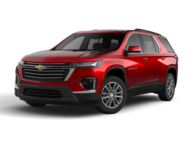 Photo view of 2023 Chevrolet Traverse in Red