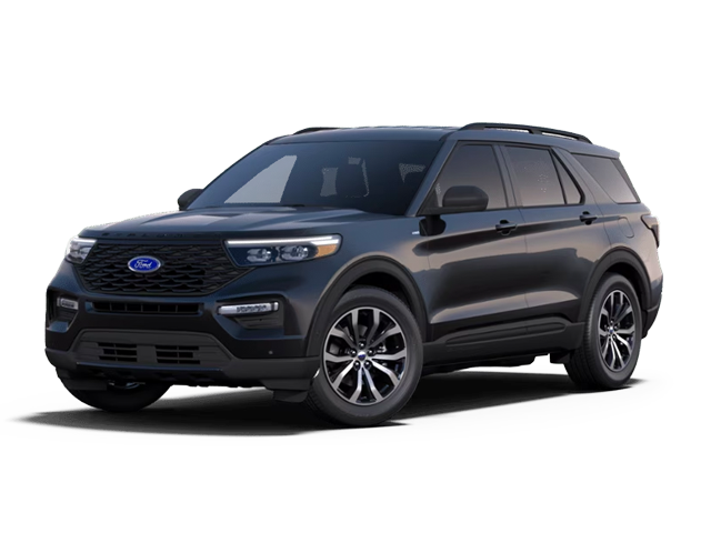 Photo view of 2024 Ford Explorer in Black