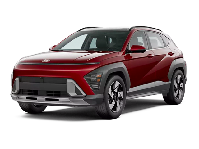 Photo view of 2024 Hyundai Kona in Red