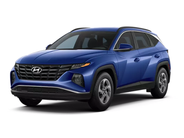 Photo view of 2024 Hyundai Tucson in Blue