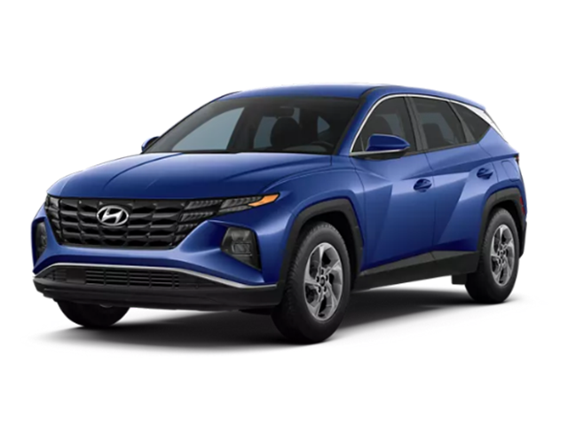 Photo view of 2024 Hyundai Tucson in Blue