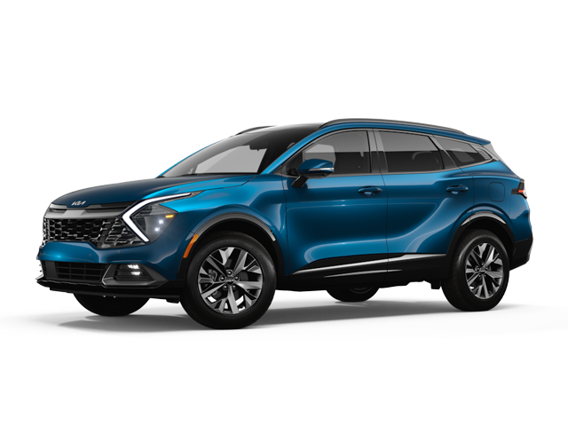 Photo view of 2024 Kia Sportage Hybrid in Blue