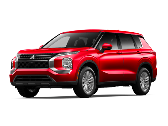 Photo view of 2024 Mitsubishi Outlander in Red