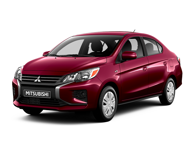 Photo view of 2024 Mitsubishi Mirage G4 in Maroon