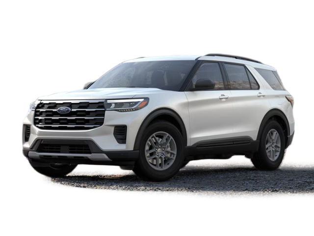 Photo view of 2025 Ford Explorer in White