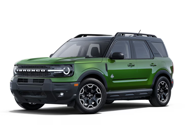 Photo view of 2025 Ford Bronco Sport in Green