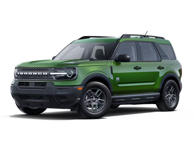 Photo view of 2025 Ford Bronco Sport in Green