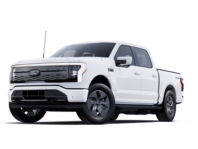 Photo view of 2025 Ford F-150 Lightning in White