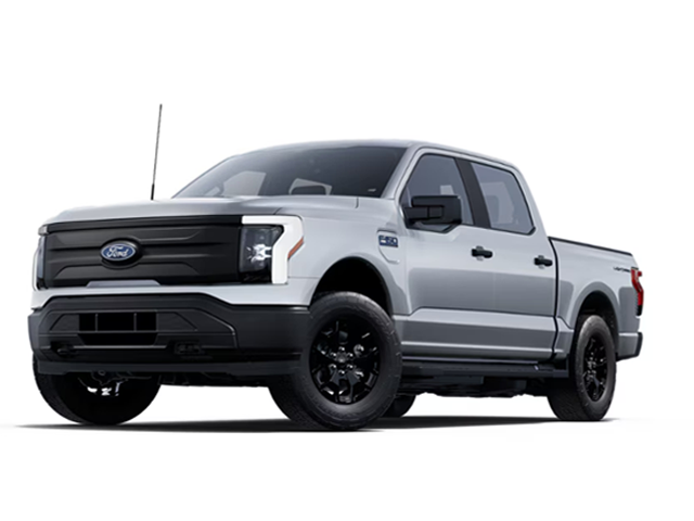 Photo view of 2025 Ford F-150 Lightning in Silver