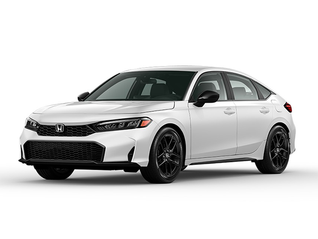 Photo view of 2025 Honda Civic Hatchback in White