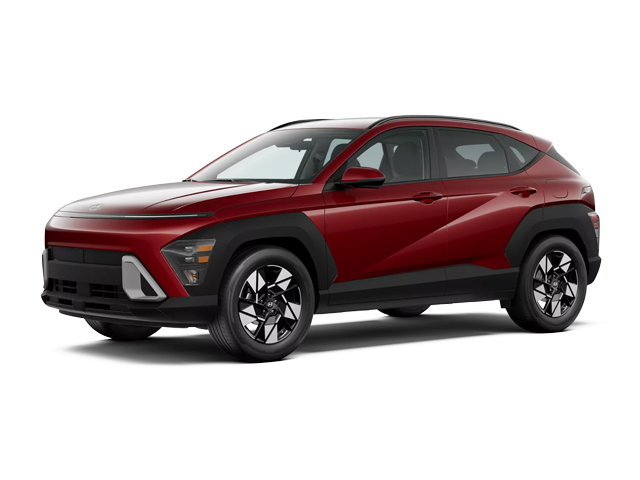 Photo view of 2025 Hyundai Kona in Red
