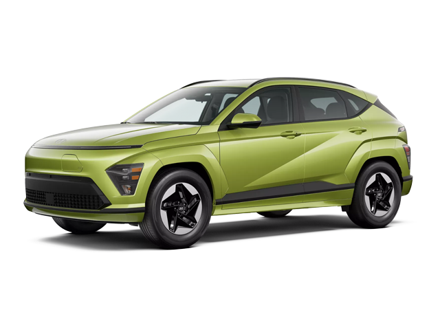 Photo view of 2025 Hyundai Kona Electric in Yellow