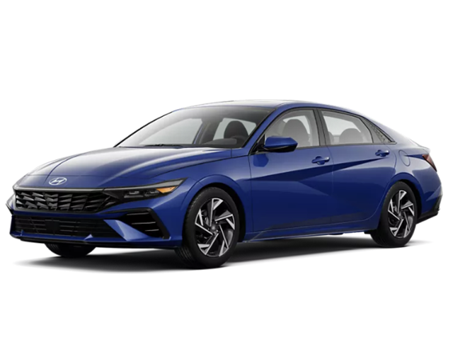 Photo view of 2025 Hyundai Elantra in Blue