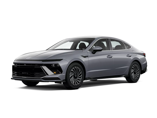 Photo view of 2025 Hyundai Sonata Hybrid in Blue