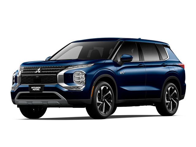 Photo view of 2025 Mitsubishi Outlander PHEV in Blue