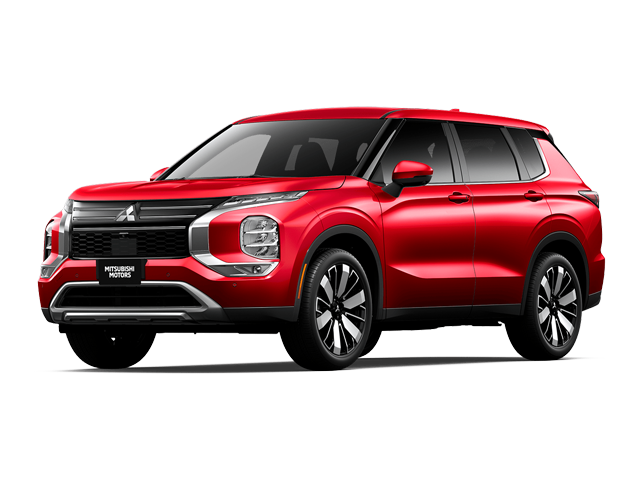 Photo view of 2025 Mitsubishi Outlander in Red
