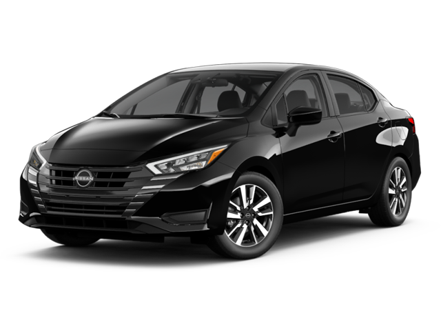 Photo view of 2025 Nissan Versa in Black