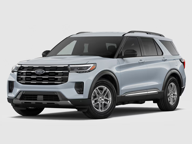 Photo view of 2026 Ford Explorer in White