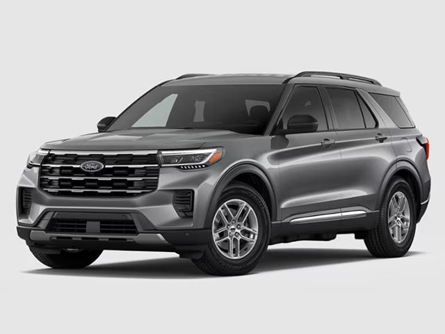 Photo view of 2026 Ford Explorer in Gray