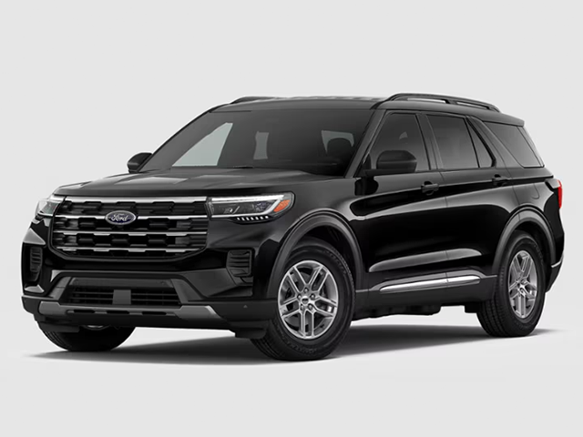 Photo view of 2026 Ford Explorer in Black