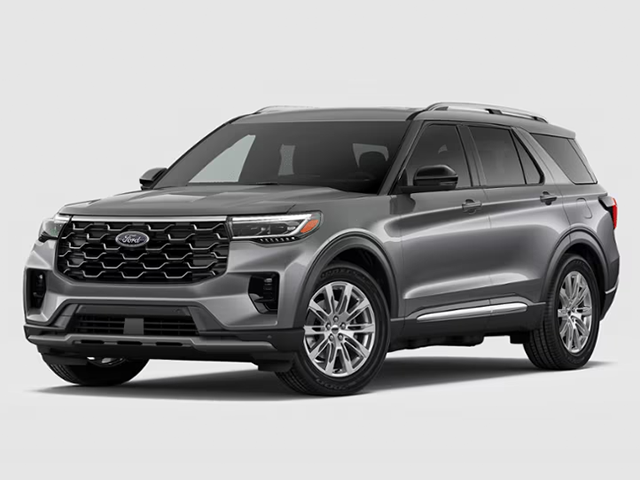 Photo view of 2026 Ford Explorer in Gray