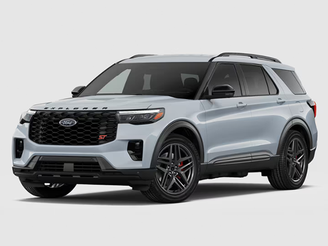 Photo view of 2026 Ford Explorer in White