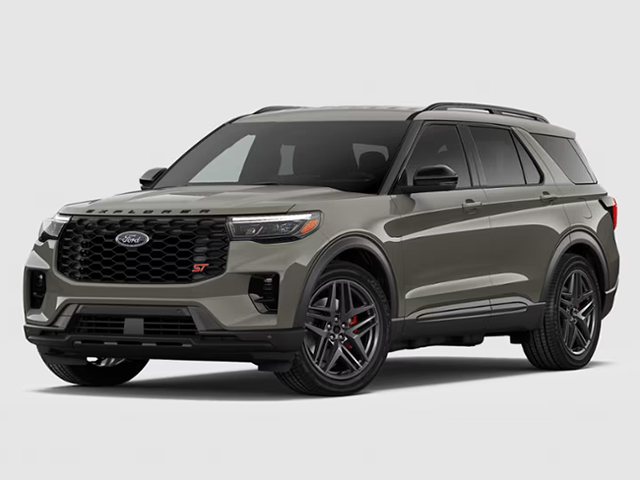 Photo view of 2026 Ford Explorer in Gray